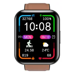 Smartwatch BEMI Exo Brązowo-czarny