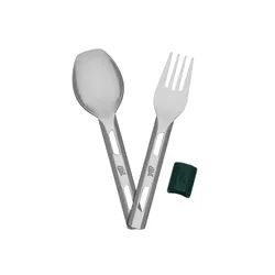 Termos obiadowy Esbit Classic Food Jug with Cutlery Set 0,5L - forest green