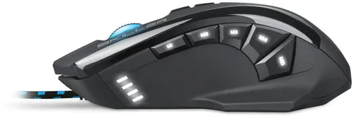 Myszka gamingowa Sharkoon Skiller SGM1 przewodowa 10800 dpi optyczna czarna