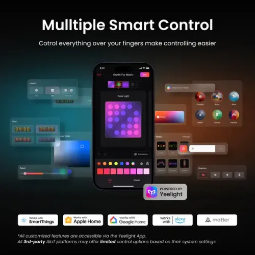 Panel LED Yeelight Smart Cube Light Matrix YLFWD-0007