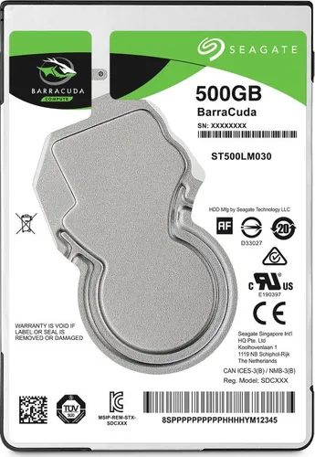 Dysk Seagate BarraCuda 500GB 2.5" SATA III (ST500LM034)