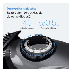 Trymer Braun BT3560 3 nasadki 50min