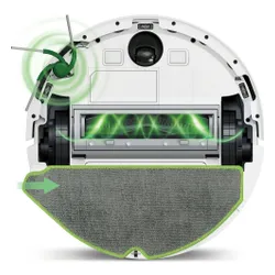 Robot sprzątający IROBOT Roomba 115 Combo Auto Empty Biały