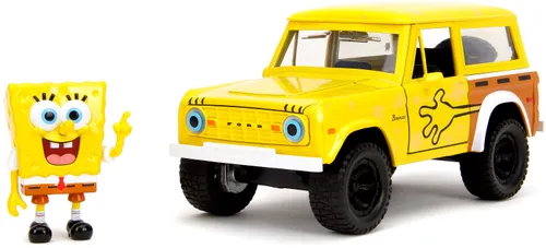 Samochód JADA TOYS Sponge Bob 1973 Ford Bronco 9335467314R00