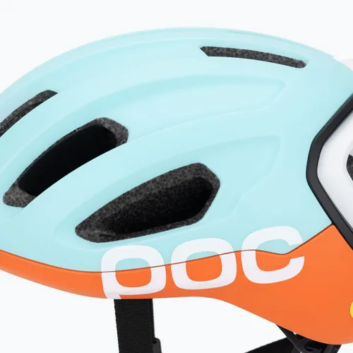 Kask rowerowy POC Amidal indicolite blue matt/carnelian orange matt