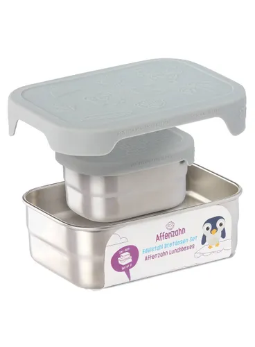 Pojemnik na jedzenie Affenzahn Lunchbox Stainless Steel - koala