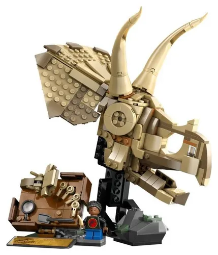 LEGO Jurassic World 76969 Szkielety dinozaurów: czaszka triceratopsa