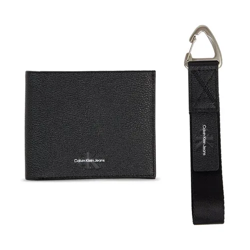 Calvin Klein Jeans Gifting Bifold подарочный набор / Keyfob Soft K50k511205 Black BDS