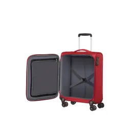 Walizka kabinowa American Tourister Crosstrack - red/grey