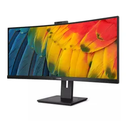 Monitor Philips 34B1U5600CH/00 z wysuwaną kamerą internetową 34" UWQHD VA 120Hz 4ms Zakrzywiony