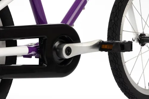 Rower dziecięcy KARBON Superlight Automatic 18 cali dla chłopca Fioletowy