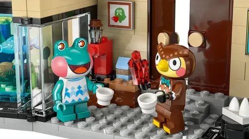 LEGO Animal Crossing 77056 Blathers i kolekcja muzealna
