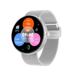 Smartwatch Forever Forevive 5 SB-365 41mm Srebrny