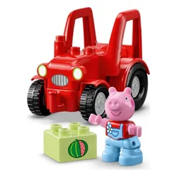 LEGO Duplo Świnka Peppa 10468 Ciągnik i rynek