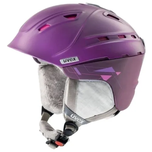 Kask narciarski damski Uvex P2us WL fioletowy - 51-55