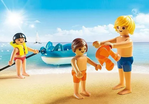 Playmobil 70091 Łódź motorowa z pontonami