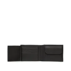 Большой мужской кошелек Calvin Klein CK Diagonal Trifold 10cc с монетой K50K510607 CK Black BAX