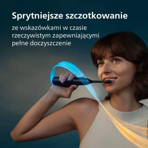 Szczoteczka soniczna PHILIPS Sonicare DiamondClean 9900 Prestige HX9813/92 Czarny