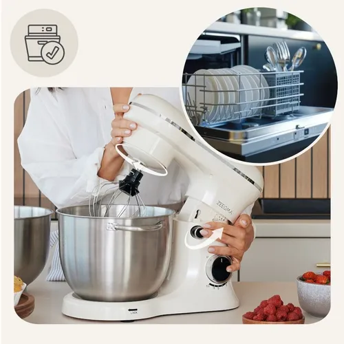 Robot kuchenny planetarny ZEEGMA Planeet Trio Kremowy 1500W
