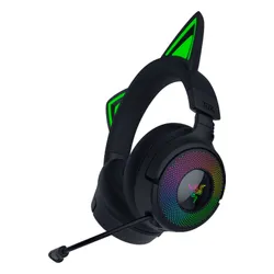 Słuchawki RAZER Kraken Kitty V3 Pro Czarno-zielony