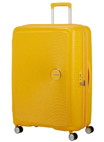 Walizka duża XL American Tourister SoundBox 80cm - golden yellow