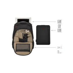 Plecak na laptopa Wenger Carbon Pro Compact - black