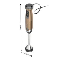 Blender Sencor SHB 5610RS 1500W Rozdrabniacz Końcówka do ubijania Spieniacz do mleka