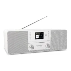 Radioodbiornik TechniSat DigitRadio 370 CD BT Radio FM DAB+ Bluetooth Biały
