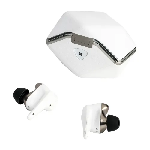 Słuchawki bezprzewodowe HiFiMAN Svanar Jr ANC Dokanałowe Bluetooth 5.2 Biały