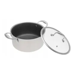 Garnek stalowy z powłoką nieprzywierającą plaster miodu 24cm 5l 2026
