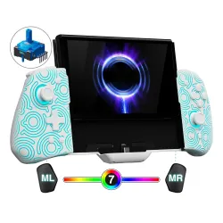 Kontroler FUNLAB Luminpad Gripcon Switch Zonai White do Nintendo Switch