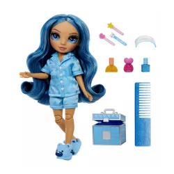 Кукла Mga Rainbow High Junior PJ Party Doll, Skyler Blue