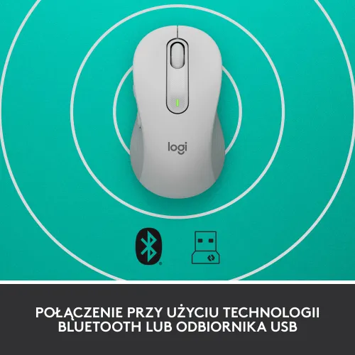 Myszka Logitech Signature M650 M - biały