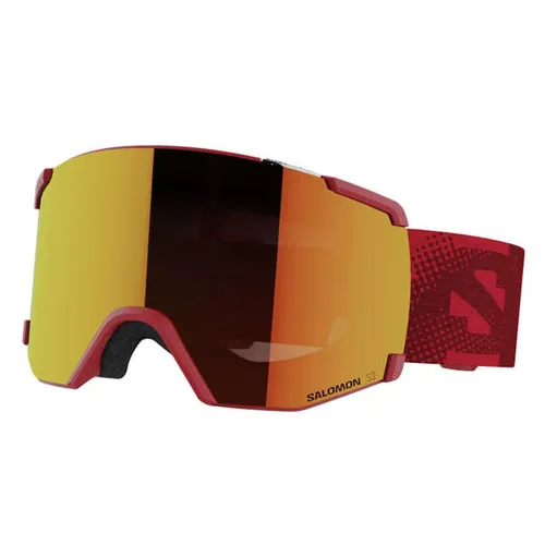 Gogle Salomon S/View Red/Univ Mid Red 2024