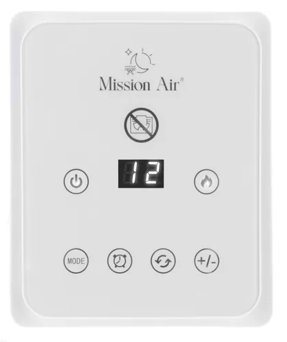 Termowentylator MISSION AIR Malmo 2400 W Biały