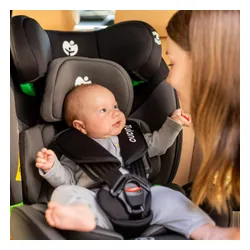 Fotelik samochodowy TULANO Loom 35 40-150 cm (0-36 kg) Czarny