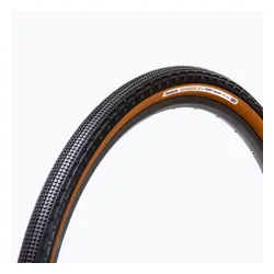 Opona rowerowa Panaracer GravelKing SK+ 700 x 50C czarny/brązowy