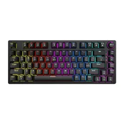 Klawiatura mechaniczna Savio Phenix Gateron Yellow Pro ABS Czarny