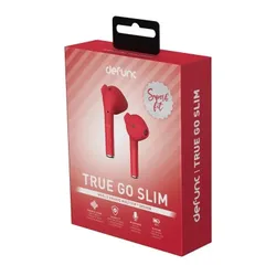 Беспроводные наушники DEFUNC True Go Slim In-Ear Bluetooth 5.0 Red