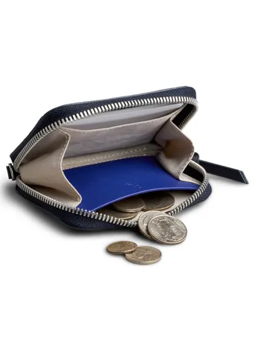 Кошелек Bellroy Folio Piccolo, кожаный, navy