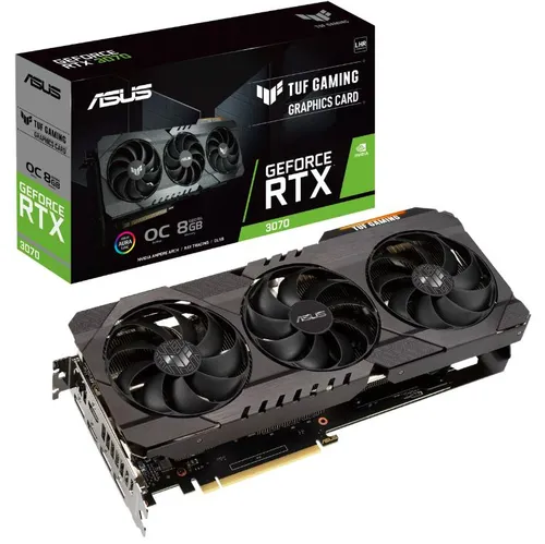 Karta graficzna ASUS TUF Gaming GeForce RTX 3070 V2 OC 8GB GDDR6 256bit