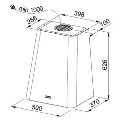 Okap Franke FSMD 508 GN Zielony