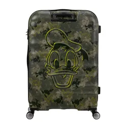 Walizka duża American Tourister Wavebreaker Disney - Donald Duck camo