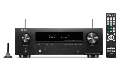 Amplituner Denon AVR-X1700H 7.2-kanałowy Dolby Atmos DTS X Wi-Fi Bluetooth AirPlay Czarny