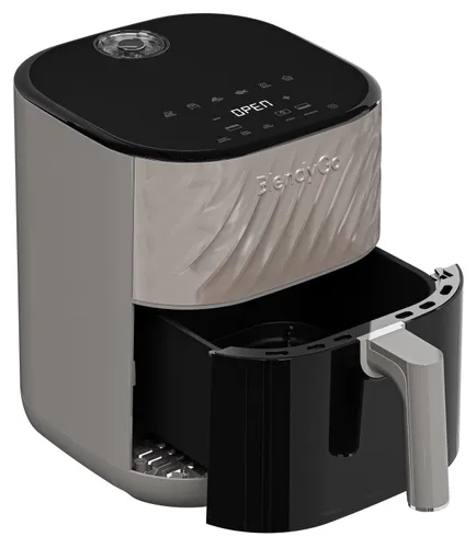 Air Fryer Frytkownica beztłuszczowa BLENDYGO Air 6l z okienkiem do obserwacji postępów gotowania Szampański