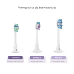 Szczoteczka soniczna TRUELIFE SonicBrush Clean30 (2 sztuki)