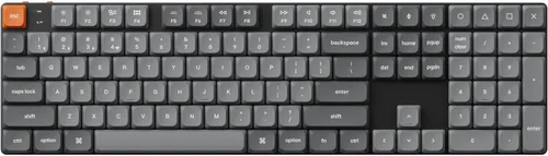 Klawiatura mechaniczna Keychron K5 Max RGB Gateron Red Szary
