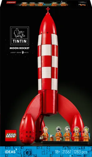 LEGO 21367 IDEAS Tintin i rakieta na Księżyc