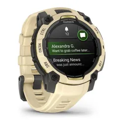 Smartwatch GARMIN Instinct 3 45mm Amoled Beżowo-czarny
