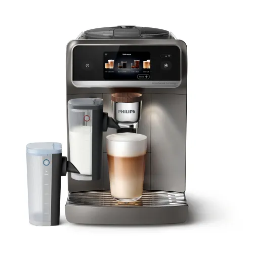Автоматическая кофемашина Philips 8000 LatteGo Pro Café Aromis EP8757/92 холодный кофе ширина 25,1 см